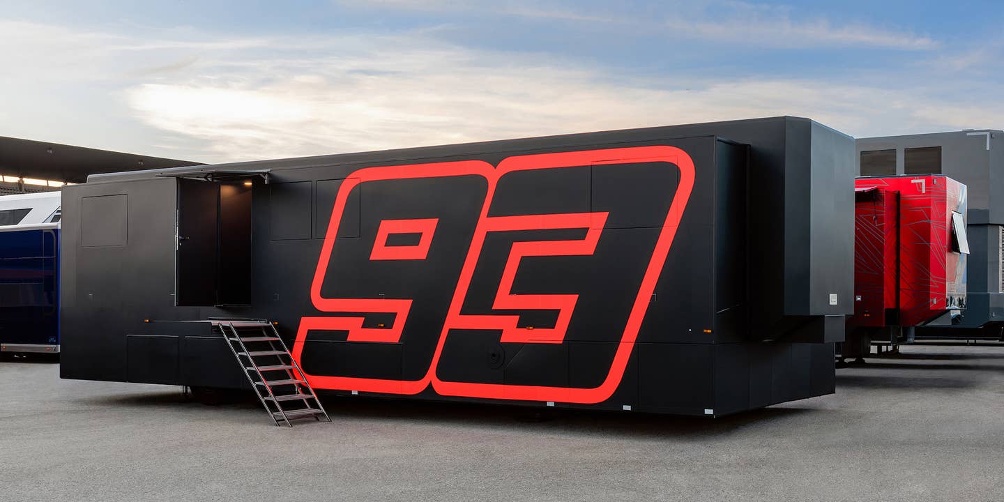 You Can Book This MotoGP Champ’s Trackside Motorhome During a Race Weekend