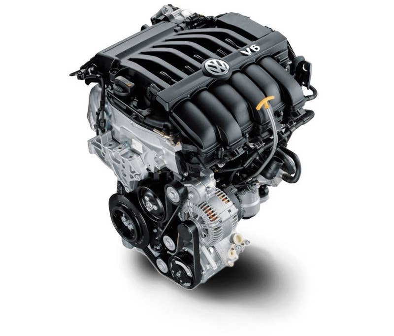 3.2-liter VW VR6 engine