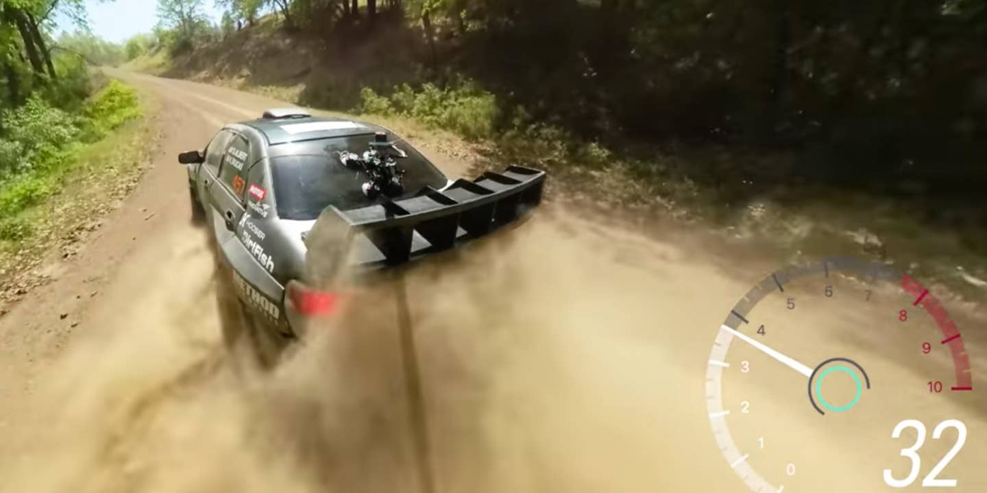 Subaru Rally Camera Setup Looks Like a Real-Life Video Game
