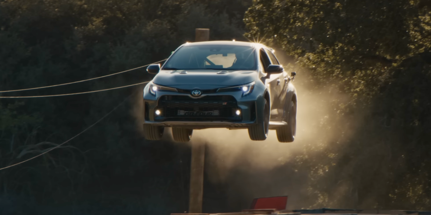 This Meta 2023 Toyota GR Corolla Ad Is Great Corporate Car Content