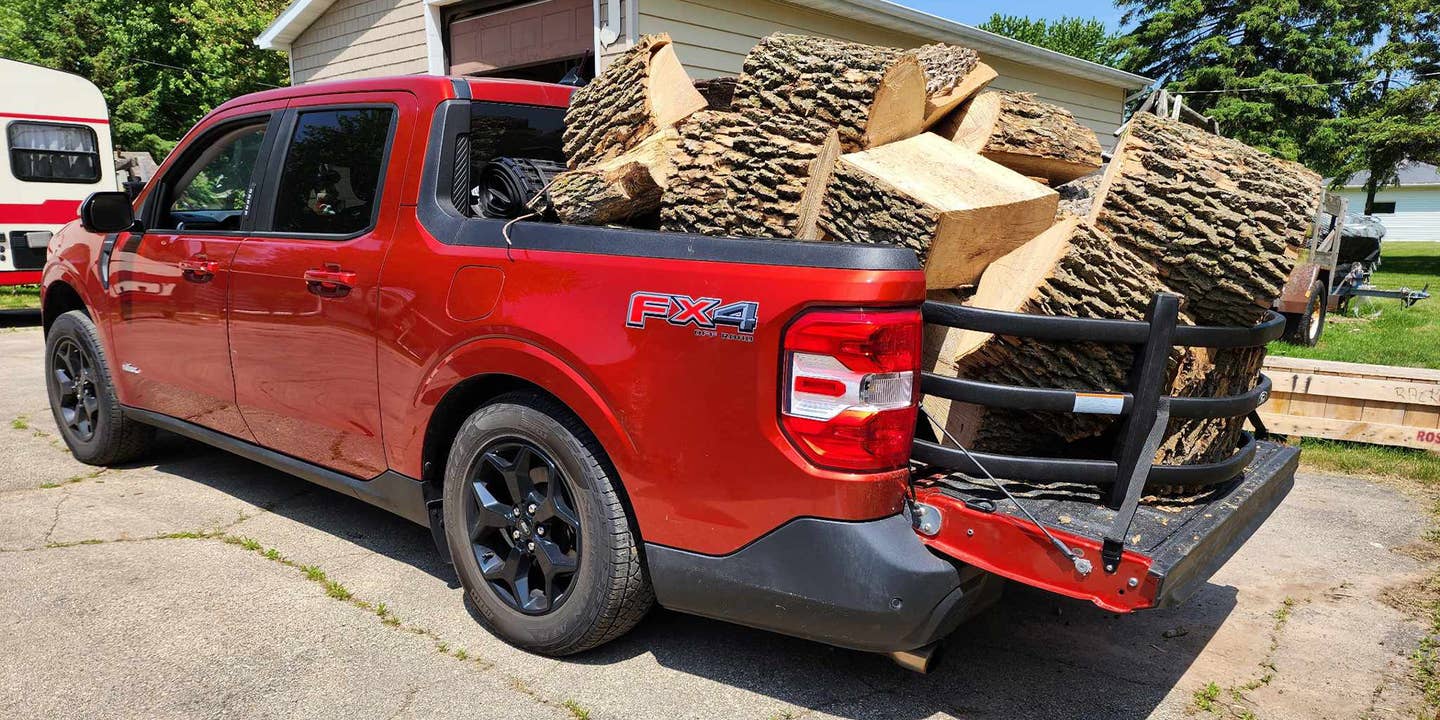 Hard-Working Ford Maverick Hauls Almost Anything That Fits
