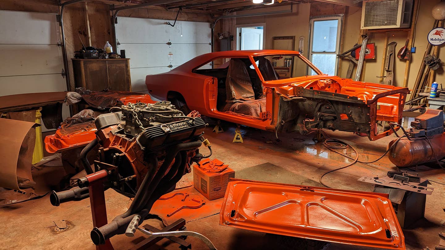 1969 Doge Charger Project car DIY Paint job