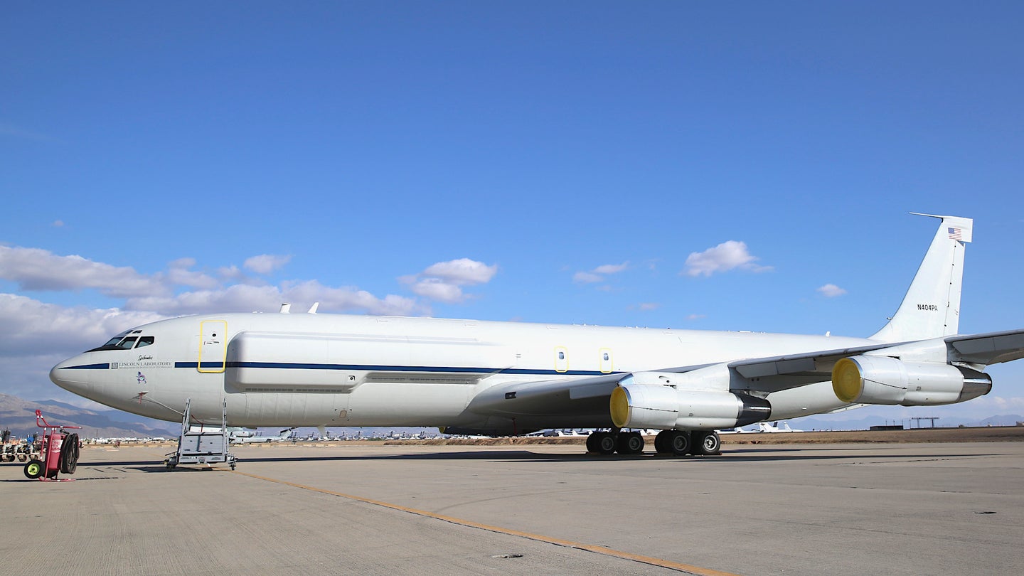 MIT Lincoln Lab&#8217;s Storied 707 Military Testbed Jet Is Now At The Boneyard