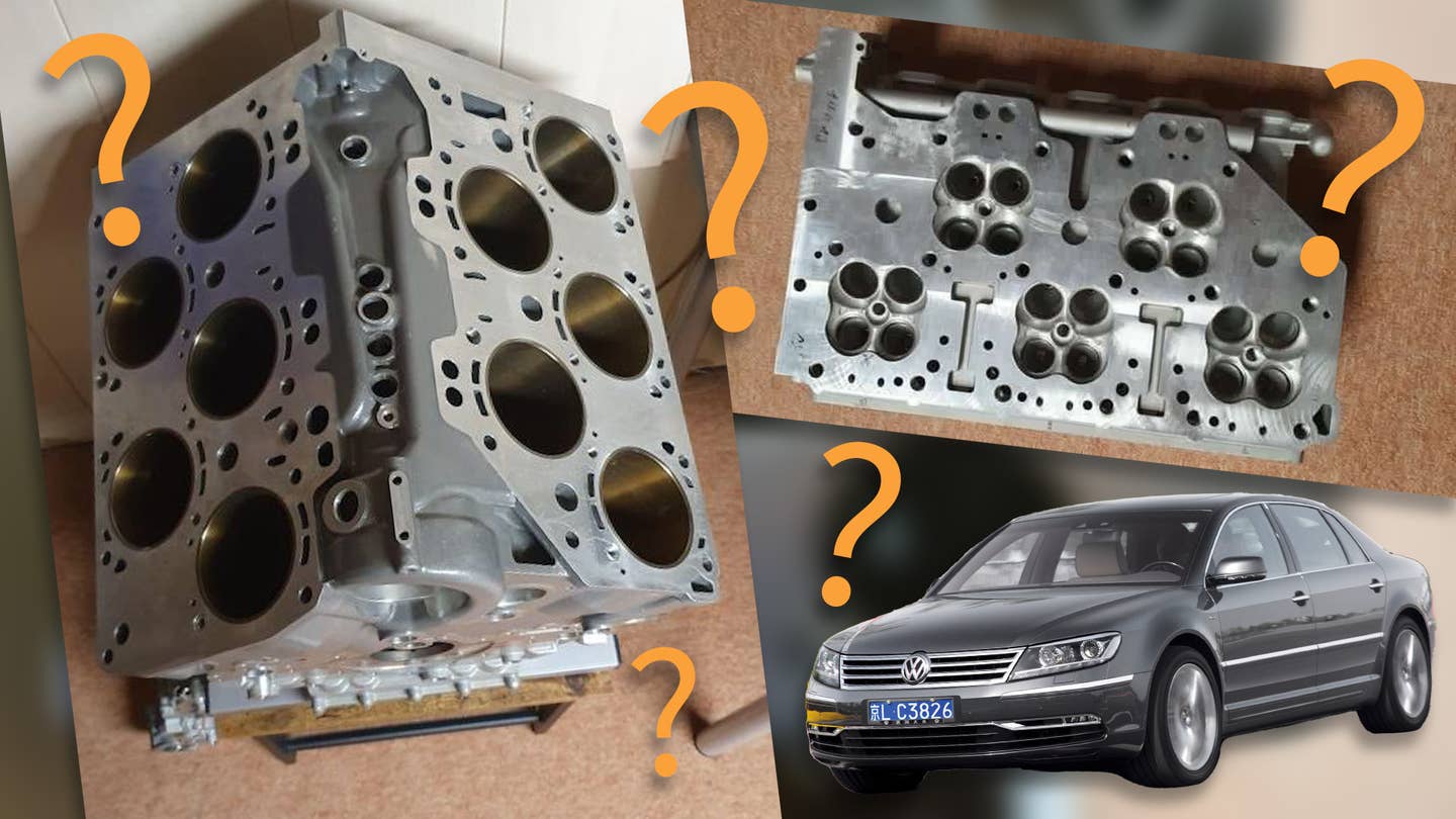 Help Solve the Mystery of This W10 Prototype Engine Because Not Even VW Knows What’s Up