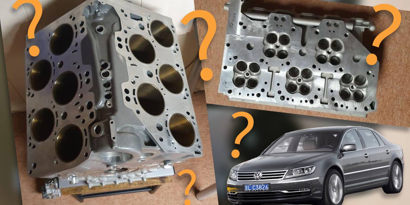 Help Solve the Mystery of This W10 Prototype Engine Because Not Even VW Knows What’s Up